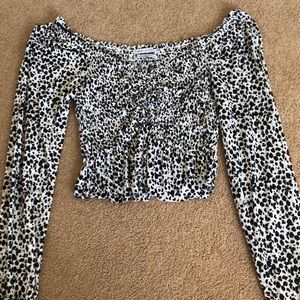 urban outfitters cheetah long sleeve